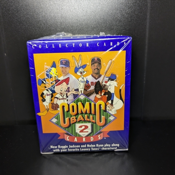 Comic Ball 2 Collector Cards - Blue and Orange - Picture 1 of 4